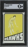 1972 Topps #96 Don May 9 card progressive proof.